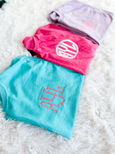 Load image into Gallery viewer, Mystery american themed embroidered monogram tee
