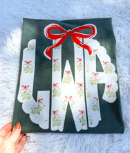 Load image into Gallery viewer, Christmas tree monogram
