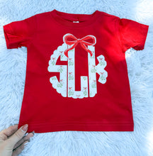 Load image into Gallery viewer, Christmas tree monogram
