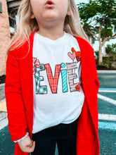 Load image into Gallery viewer, Valentines custom name tee
