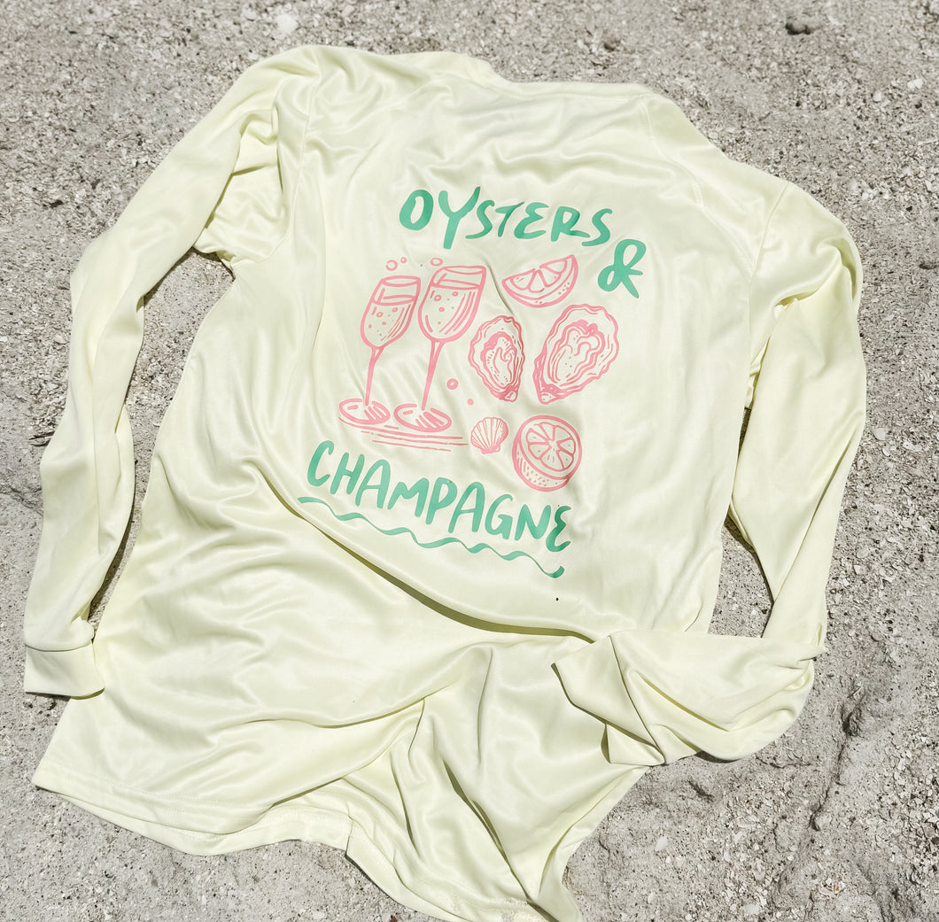 Oysters and Champagne Dri Fit