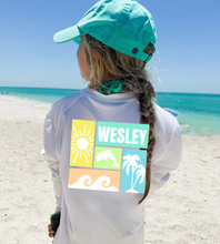 Load image into Gallery viewer, Surfers Summer Name Tee/Dri Fit
