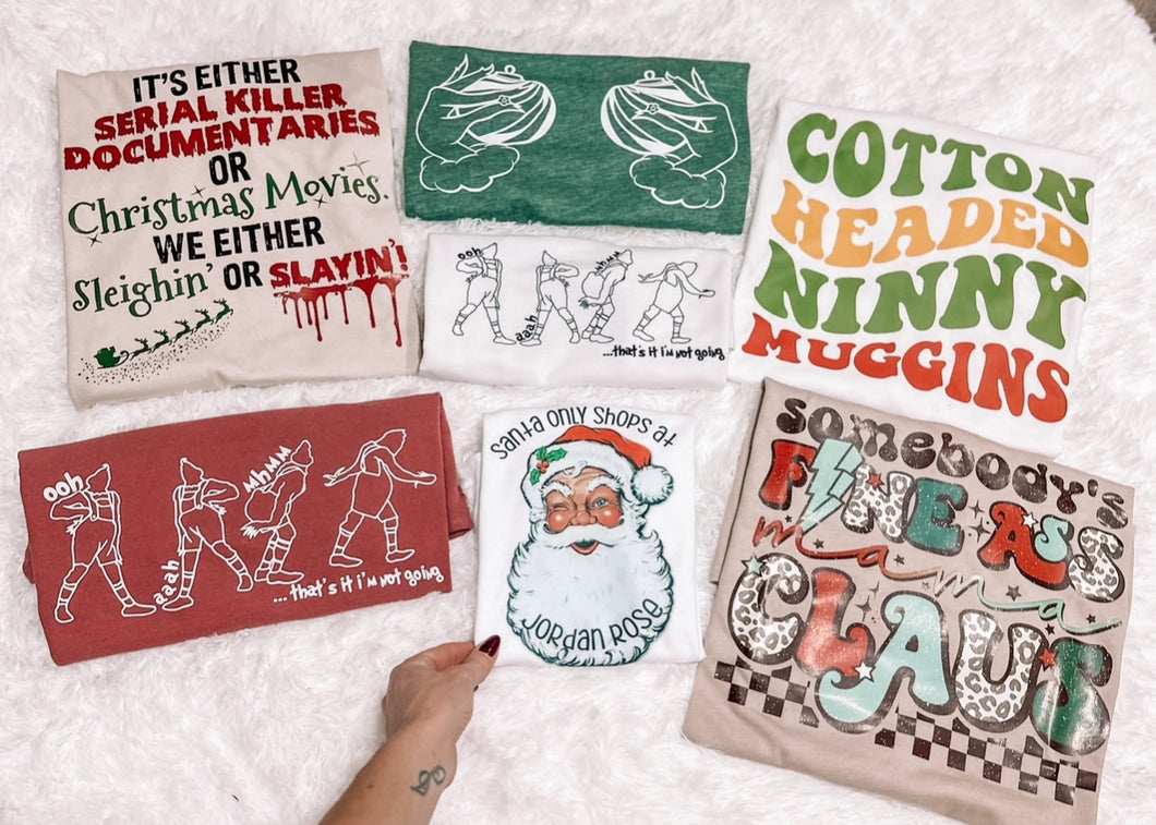 Christmas Mystery tee
