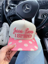 Load image into Gallery viewer, Jesus Saves I Spend Hat

