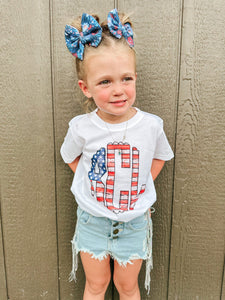 USA mono tee