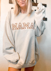Mystery embroidered Mama tops
