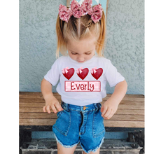 Load image into Gallery viewer, Valentine Name Tees
