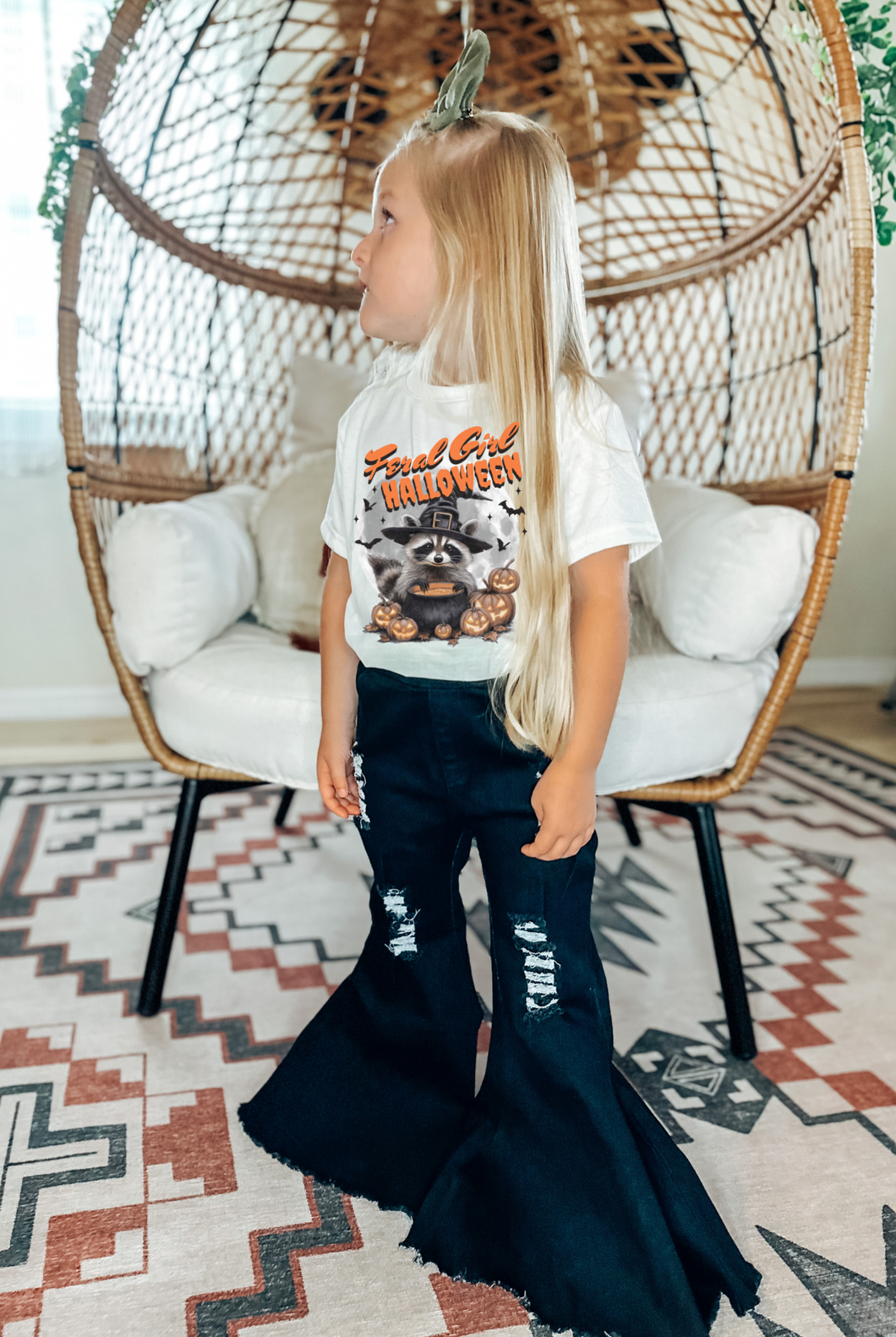 Feral girl Halloween Tee