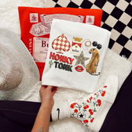 Honky tonk collage tee