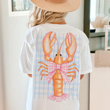Load image into Gallery viewer, Coastal Coquette Lobster tee
