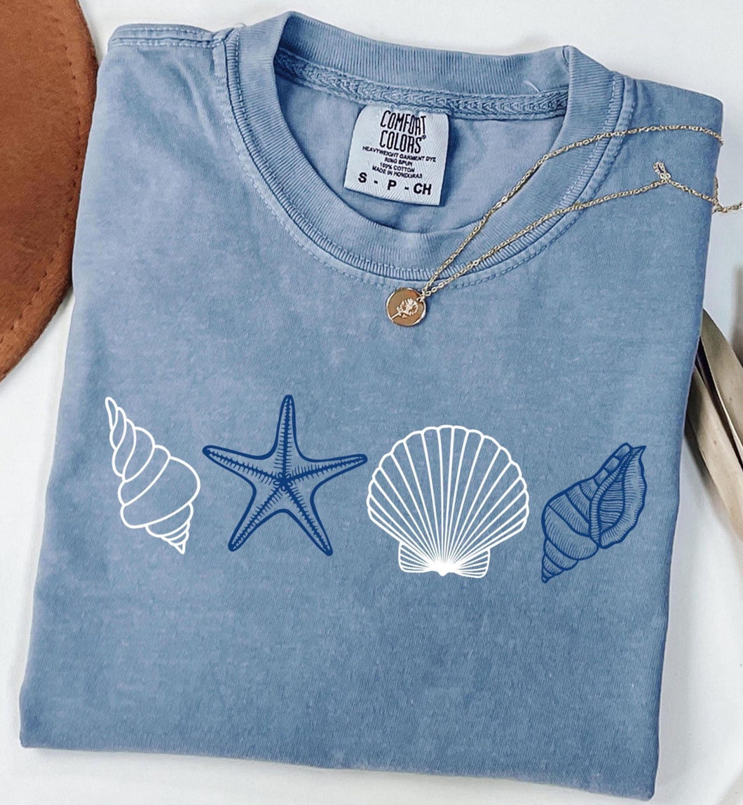 Minimalist Seashell tee
