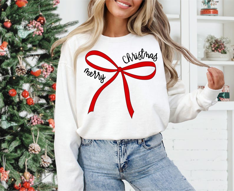 Pretty Christmas sweatshirt