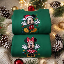 Load image into Gallery viewer, Main Street Christmas Embroidered sweatshirt
