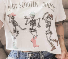 Load image into Gallery viewer, Boot Scootin’ boogie cropped tee
