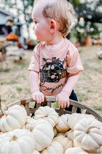 Load image into Gallery viewer, Camo pumpkin name tee
