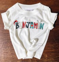 Load image into Gallery viewer, Santa’s reindeers custom tee
