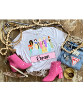 Load image into Gallery viewer, Custom princess tee
