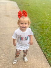 Load image into Gallery viewer, Santa’s reindeers custom tee
